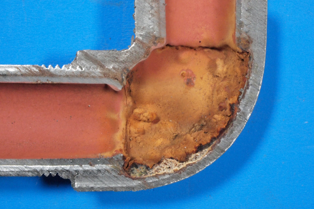 画像：抜管調査